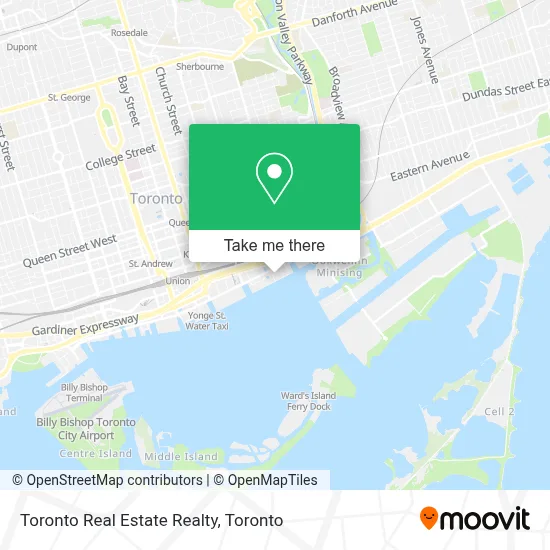 Toronto Real Estate Realty map