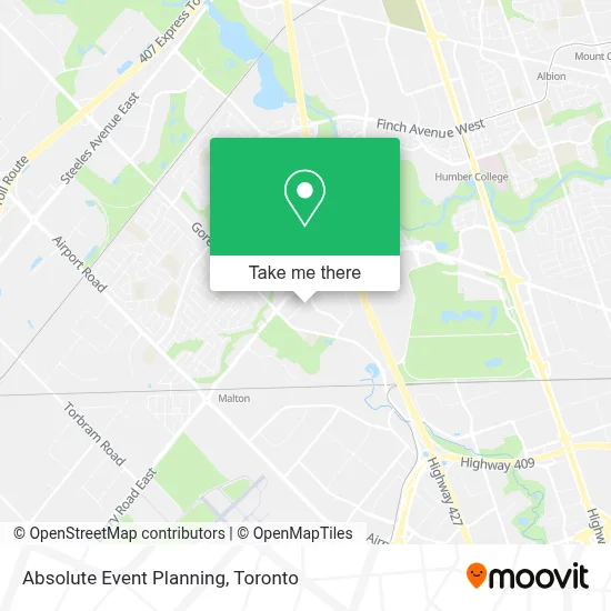 Absolute Event Planning map