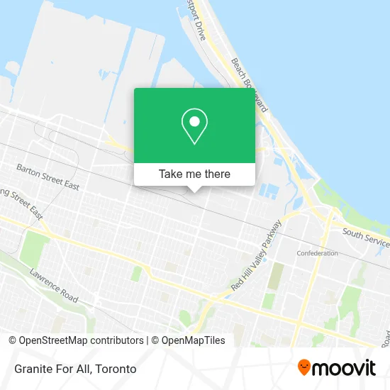 Granite For All map