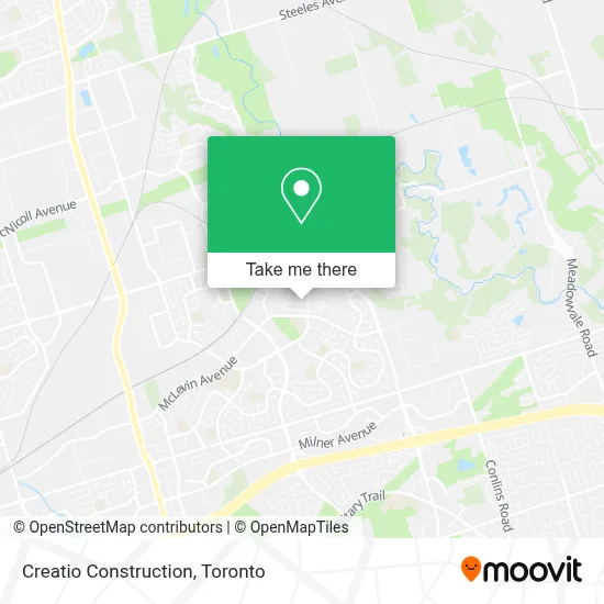 Creatio Construction map