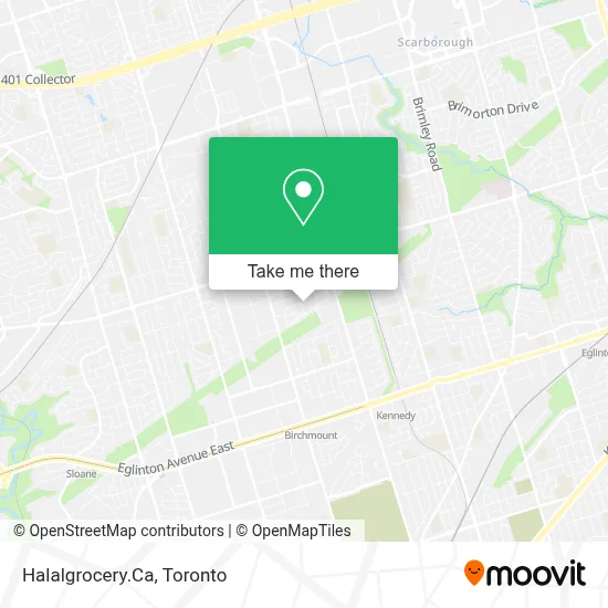 Halalgrocery.Ca map
