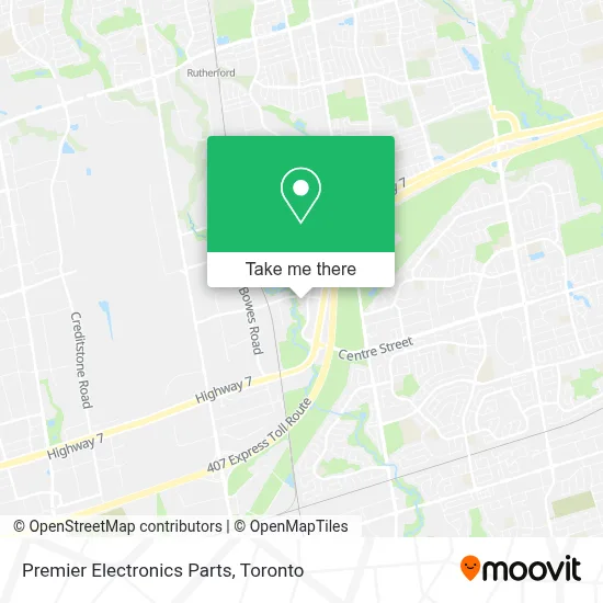 Premier Electronics Parts map