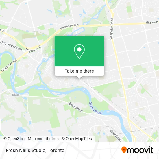 Fresh Nails Studio map
