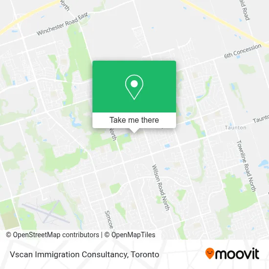 Vscan Immigration Consultancy map