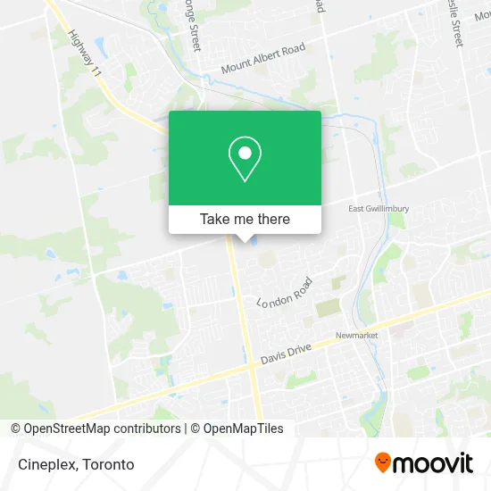 Cineplex map
