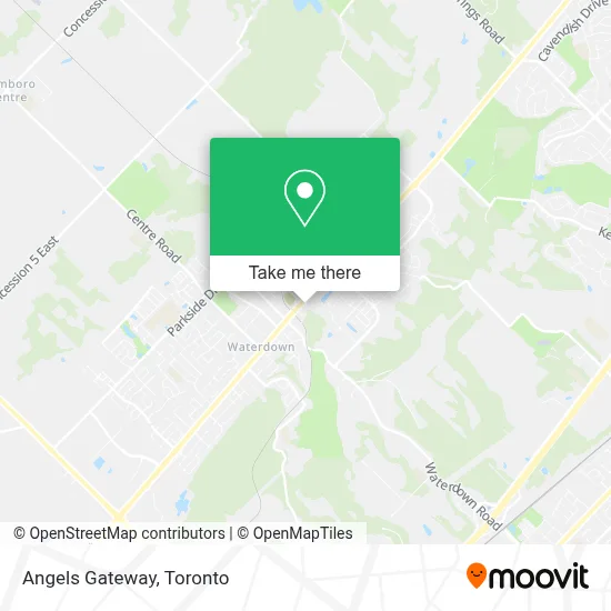 Angels Gateway map