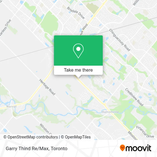Garry Thind Re/Max map