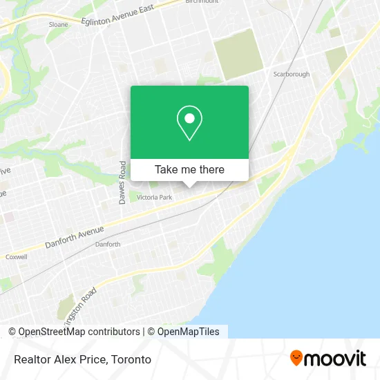 Realtor Alex Price map