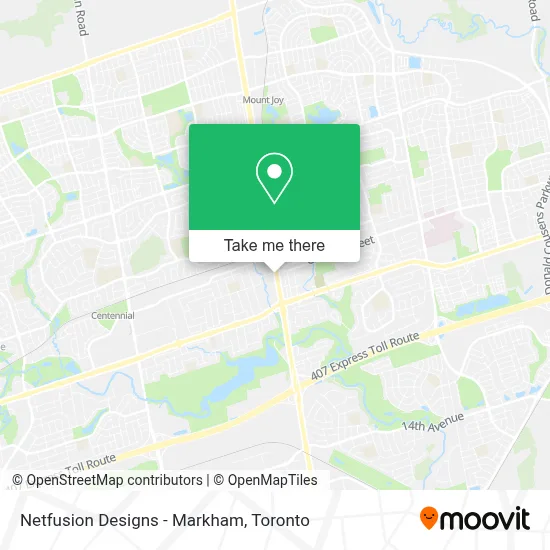 Netfusion Designs - Markham map