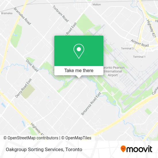 Oakgroup Sorting Services map