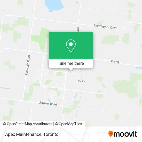 Apex Maintenance map