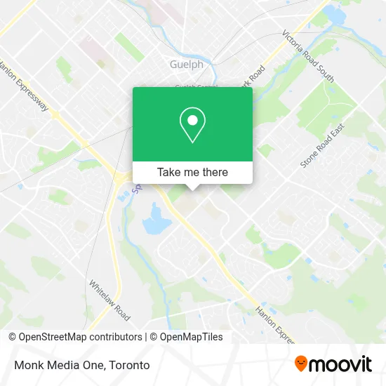 Monk Media One map