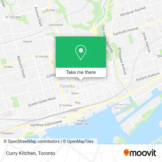 Curry Kitchen map