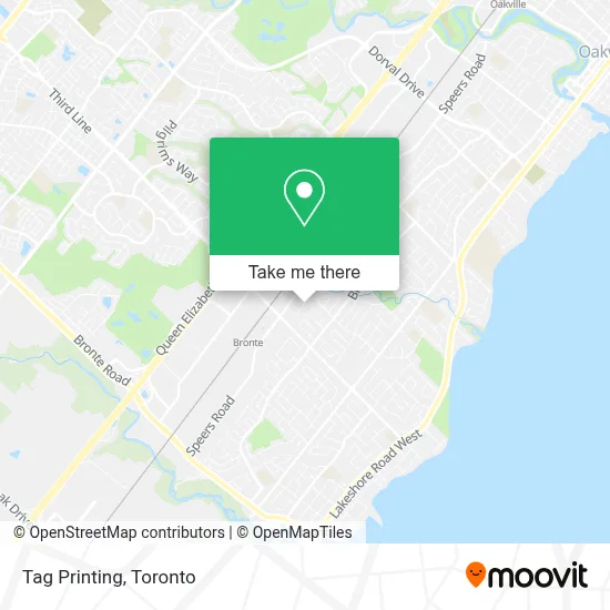 Tag Printing map