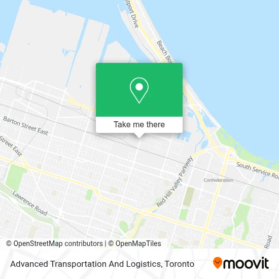 Advanced Transportation And Logistics map