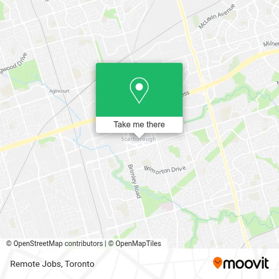 Remote Jobs map