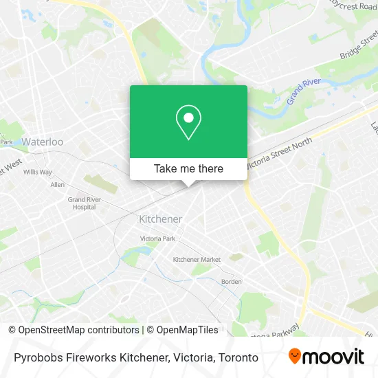 Pyrobobs Fireworks Kitchener, Victoria plan