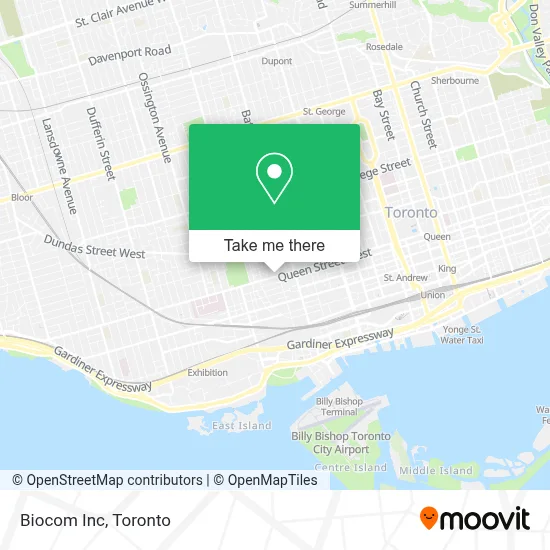 Biocom Inc map