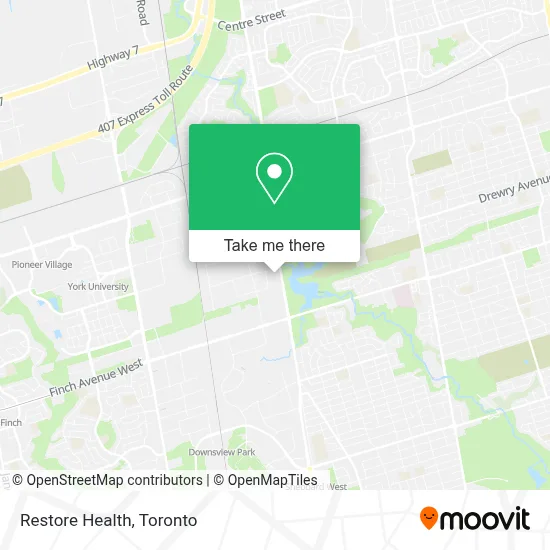 Restore Health map