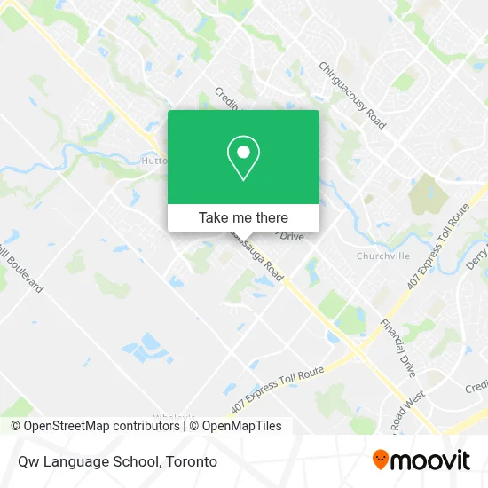 Qw Language School map