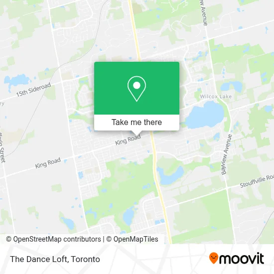 The Dance Loft map