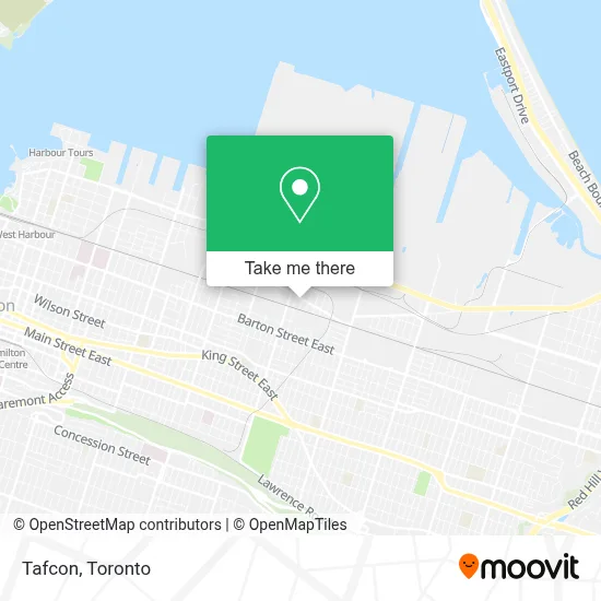 Tafcon map