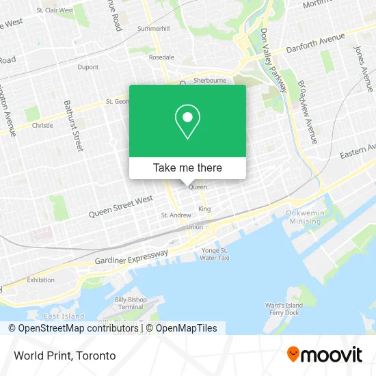 World Print map