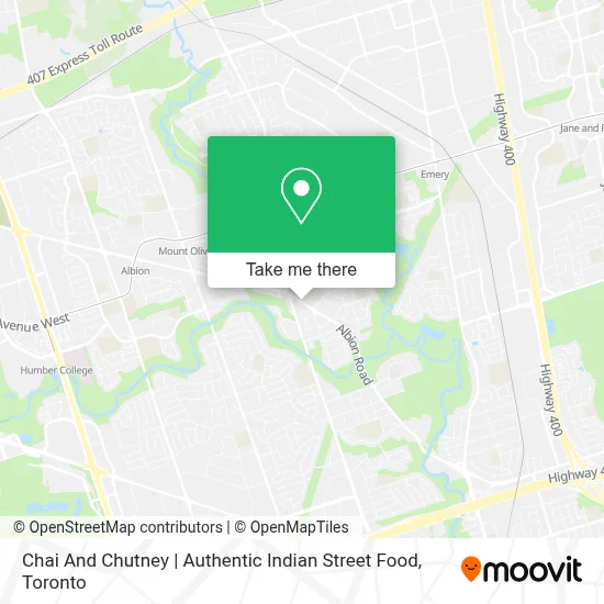 Chai And Chutney | Authentic Indian Street Food map