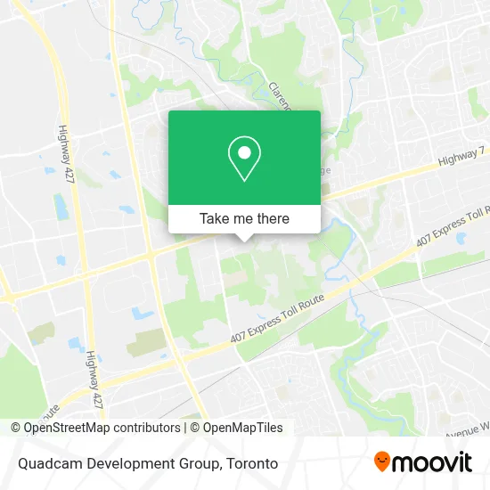 Quadcam Development Group map