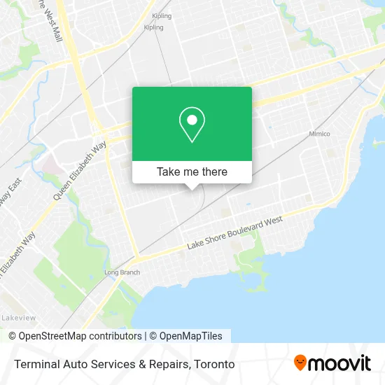 Terminal Auto Services & Repairs map