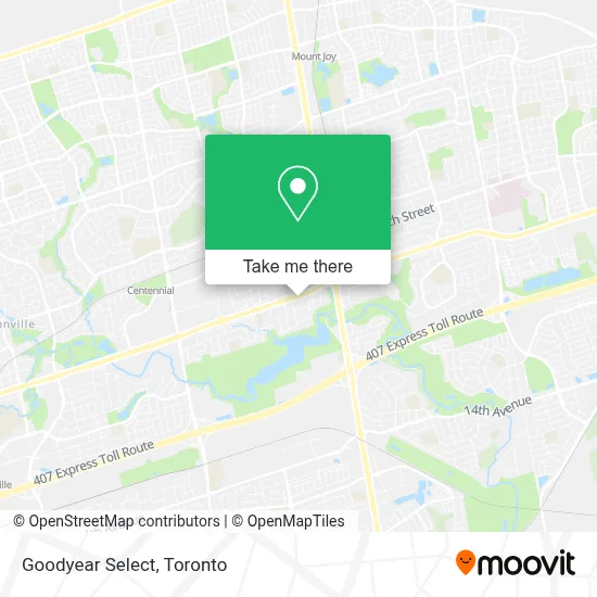 Goodyear Select map