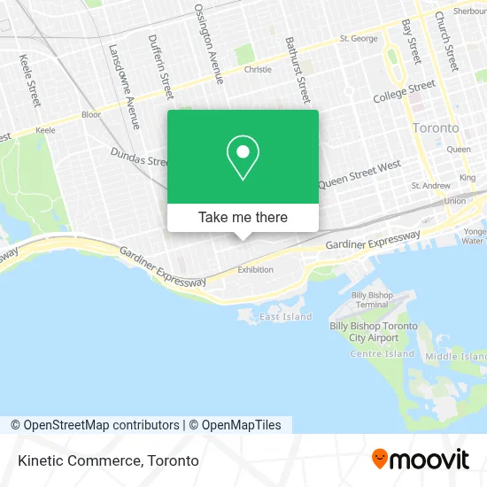 Kinetic Commerce map