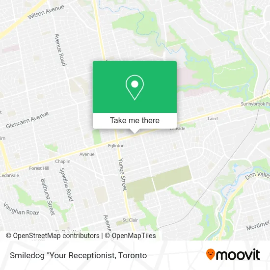 Smiledog "Your Receptionist map