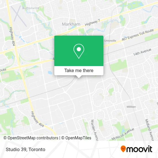 Studio 39 map