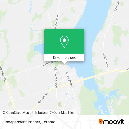 Independent Banner map