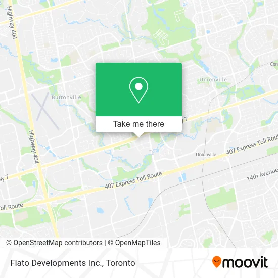 Flato Developments Inc. map
