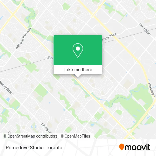 Primedrive Studio map