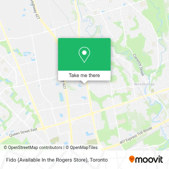 Fido (Available In the Rogers Store) map