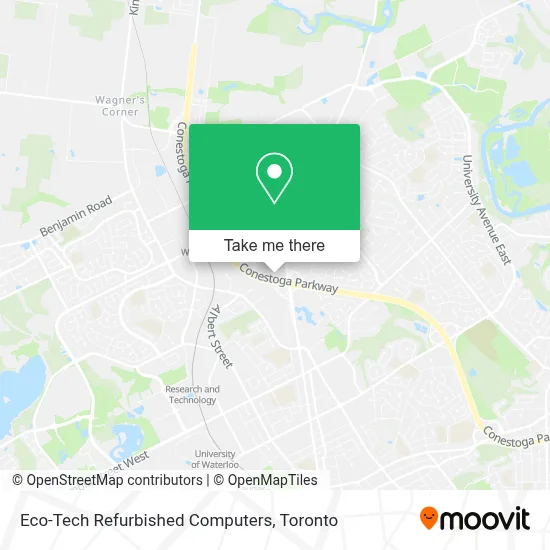 Eco-Tech Refurbished Computers map