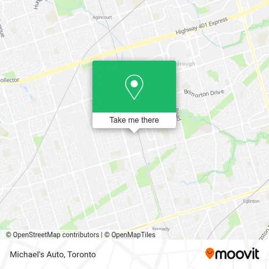 Michael's Auto map