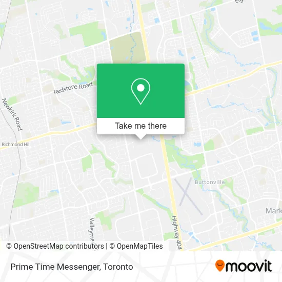 Prime Time Messenger map