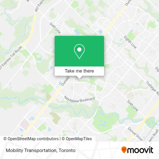 Mobility Transportation map