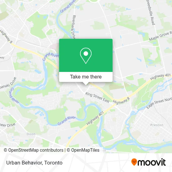 Urban Behavior map