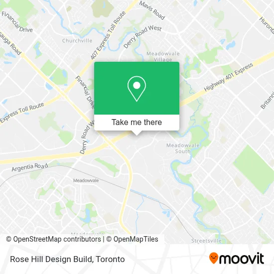 Rose Hill Design Build map