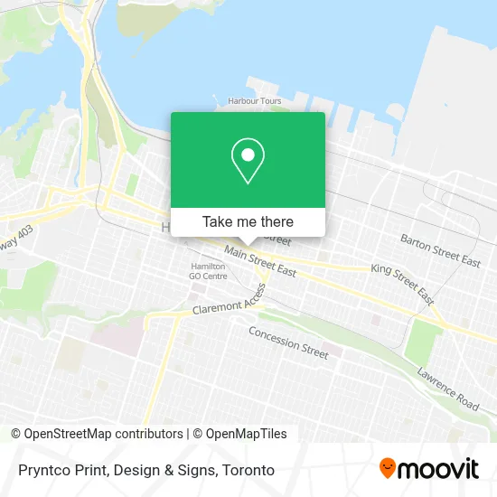 Pryntco Print, Design & Signs map