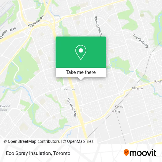Eco Spray Insulation map