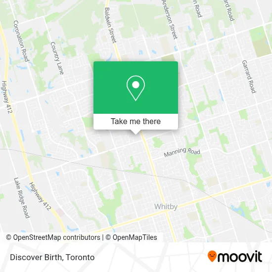 Discover Birth map