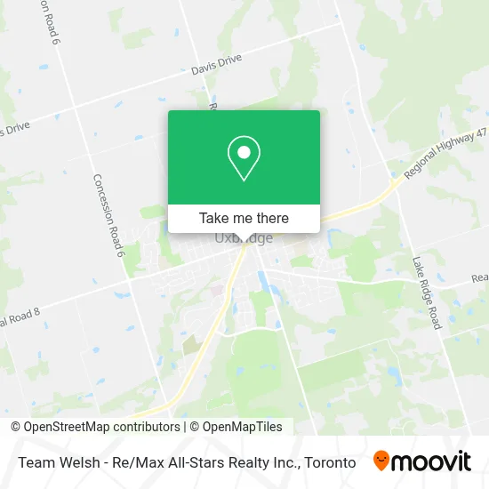 Team Welsh - Re / Max All-Stars Realty Inc. map