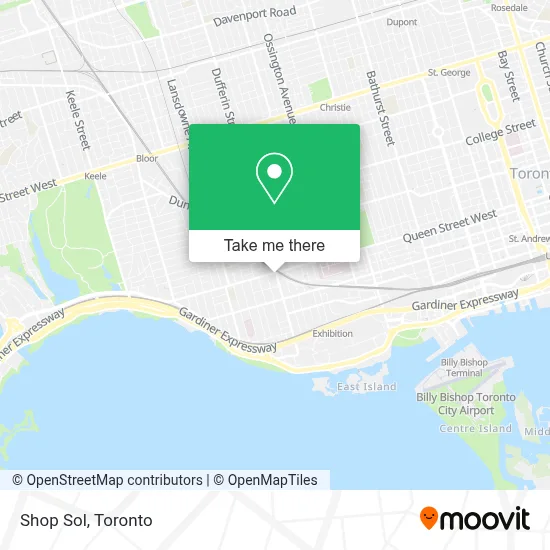 Shop Sol map