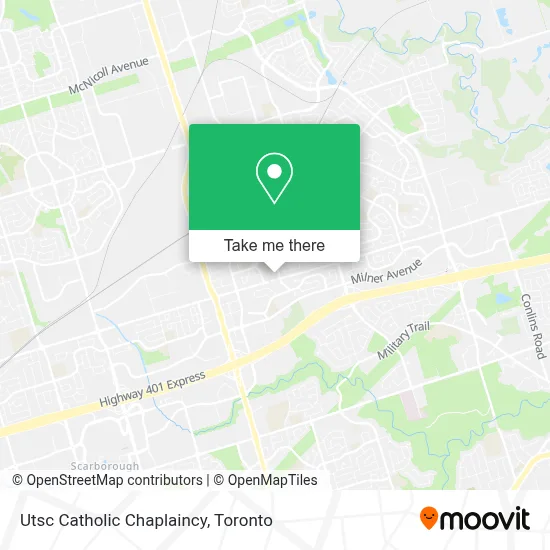 Utsc Catholic Chaplaincy plan